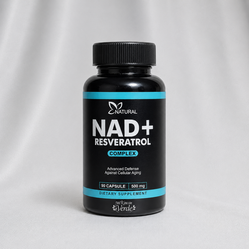 Nad + Resveratrol Complex 90 Capsulas
